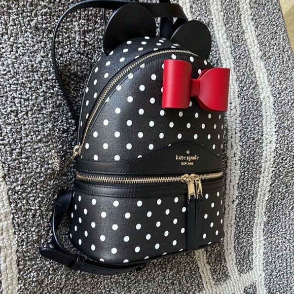 kate spade Handbags - Kate Spade Disney X Kate Spade New York Minnie Dome Backpack Black Multi